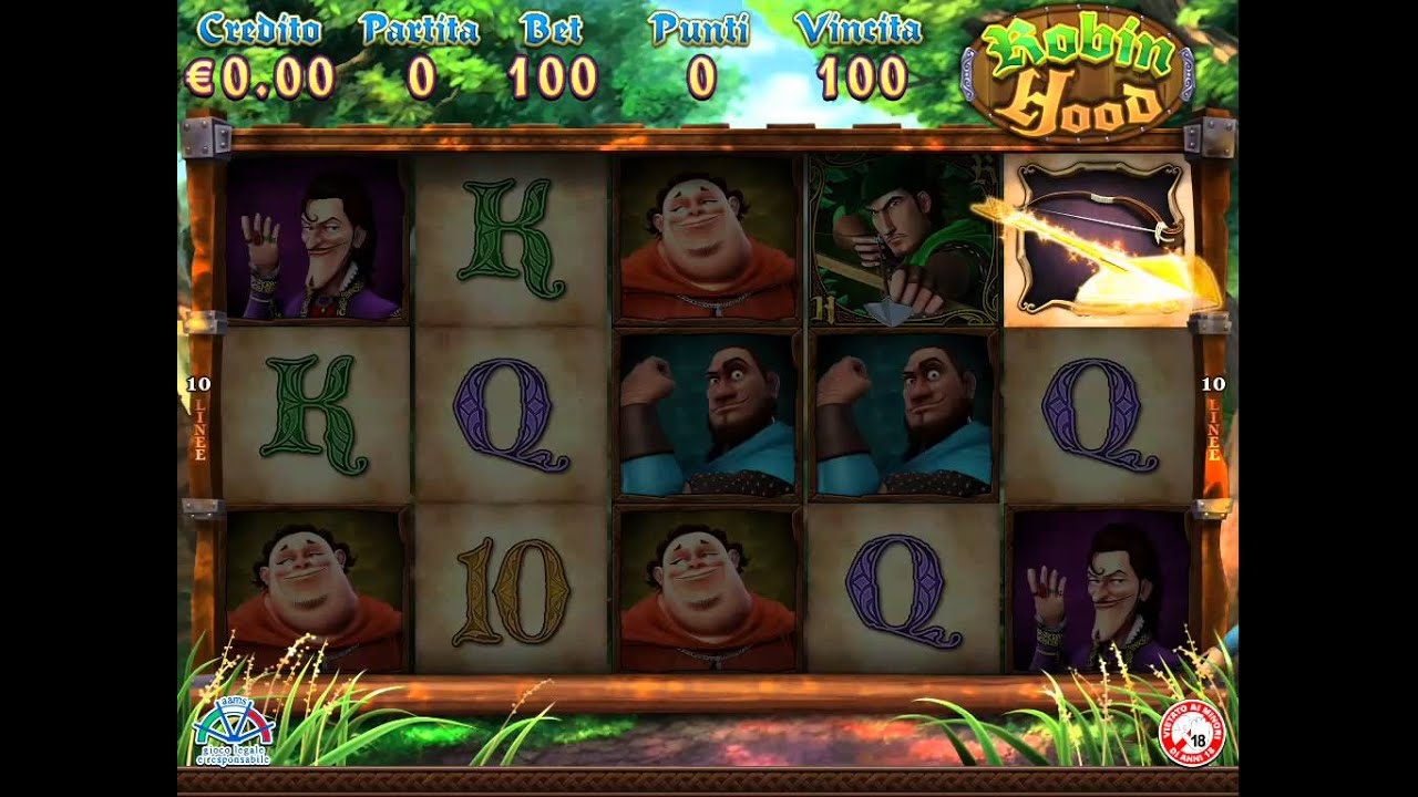 slot Robin Hood, apostas, cassino online, caça-níqueis, jogos de azar